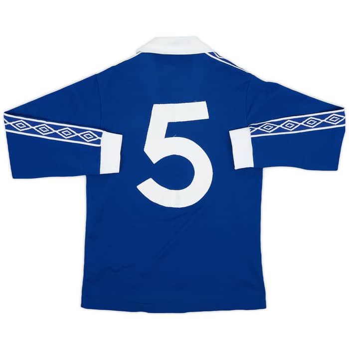 1979-82 Everton Home Shirt #5 - 9/10 - (S)