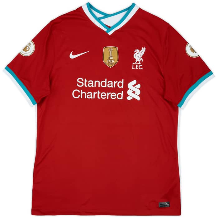 2020-21 Liverpool Home Shirt Champions 2019/20 - 9/10 - (XL)