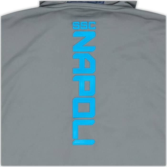 2019-20 Napoli Kappa Hooded Track Jacket - 8/10 - (L)