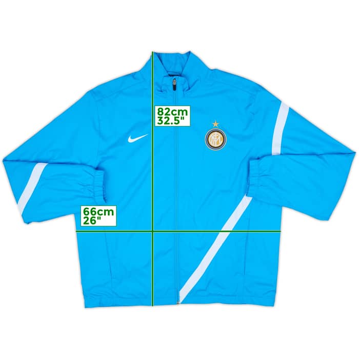 2011-12 Inter Milan Nike Track Jacket - 8/10 - (XL)