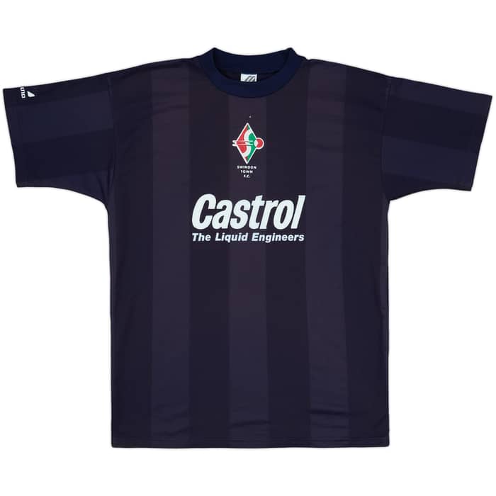 1995-97 Swindon Town Mizuno Training Shirt - 7/10 - (M)