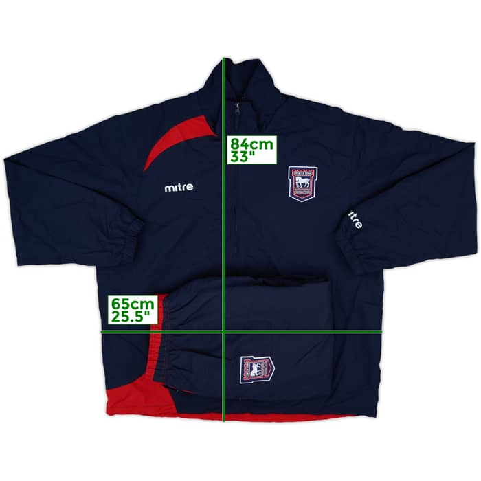 2008-09 Ipswich Mitre Tracksuit - 9/10 - (XL)