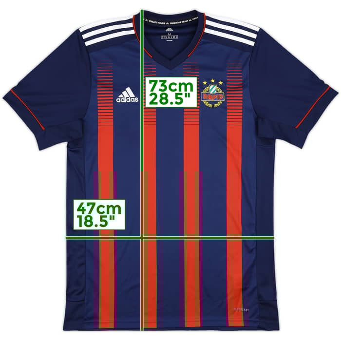 2020-21 Rapid Vienna Away Shirt - 9/10 - (M)