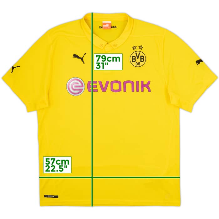 2014-15 Dortmund CL Home Shirt - 7/10 - (XL)