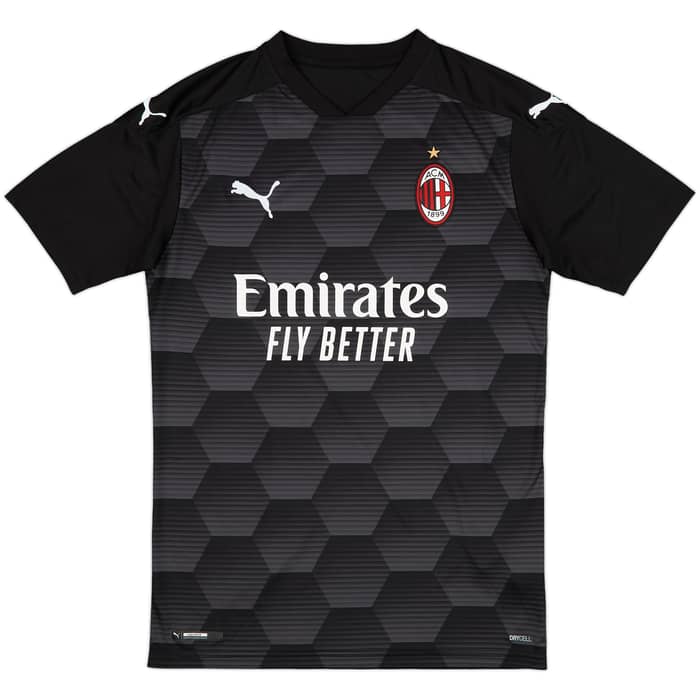 2020-21 AC Milan Puma Training Shirt - 8/10 - (M)