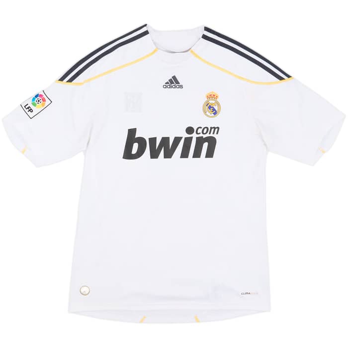 2009-10 Real Madrid Home Shirt Ronaldo #9 - 7/10 - (M)