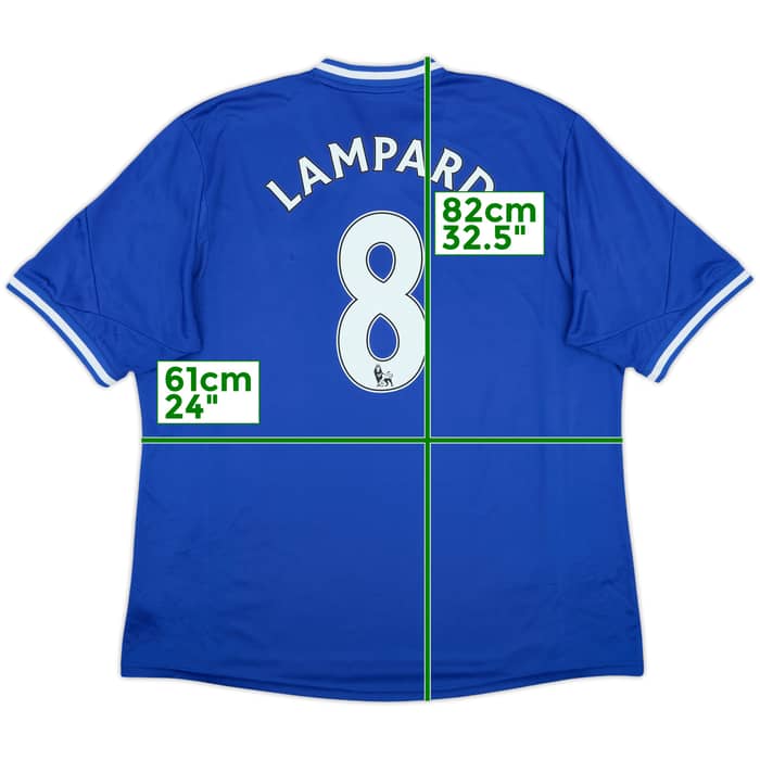 2013-14 Chelsea Home Shirt Lampard #8 - 5/10 - (XXL)