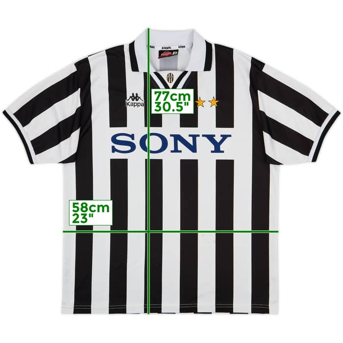 1995-97 Juventus Home Shirt - 6/10 - (XL)