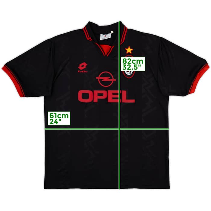 1996-97 AC Milan Third Shirt - 6/10 - (XXL)