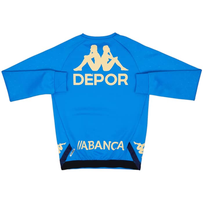 2021-22 Deportivo Player Issue Kappa Training Top - 5/10 - (XL.Boys)