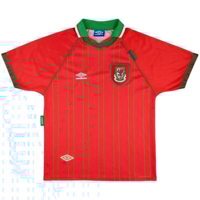 1994-96 Wales Home Shirt Rush #9 - 9/10 - (L)