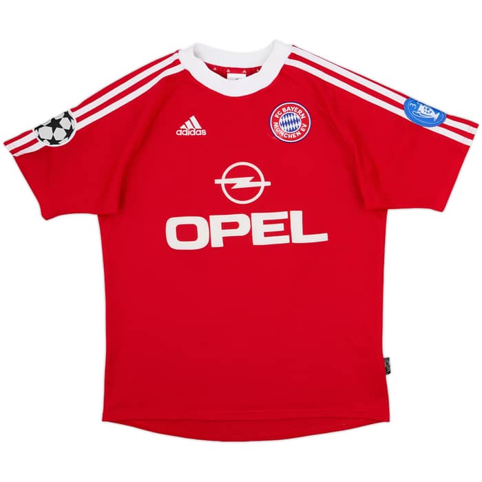 2000-01 Bayern Munich CL Home Shirt - 8/10 - (XL.Boys)