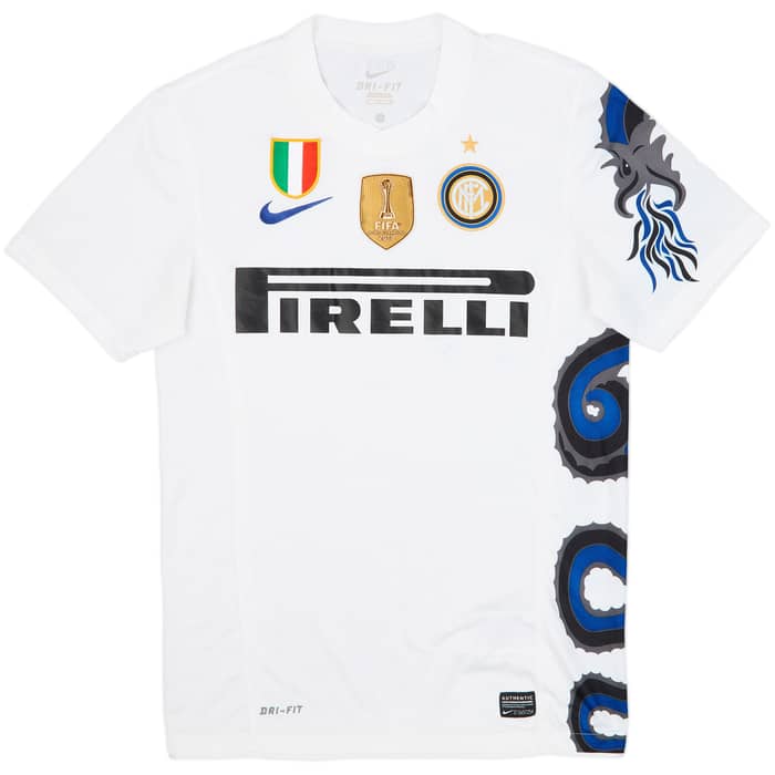 2010-11 Inter Milan Away Shirt Zanetti #4 - 4/10 - (S)