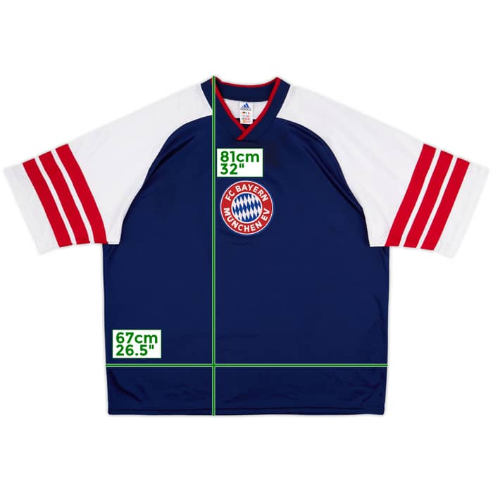 1998-99 Bayern Munich adidas Training Shirt - 7/10 - (XXL)