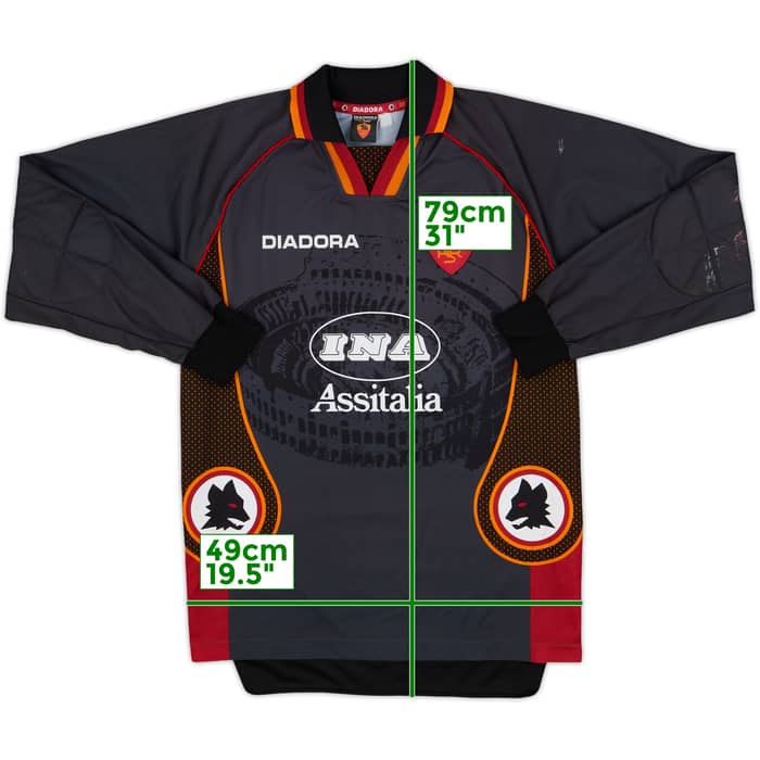 1997-98 Roma GK Shirt - 6/10 - (S)