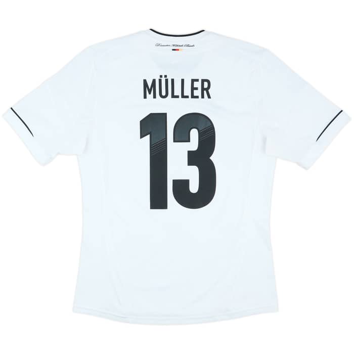 2012-13 Germany Home Shirt Muller #13 - 8/10 - (M)