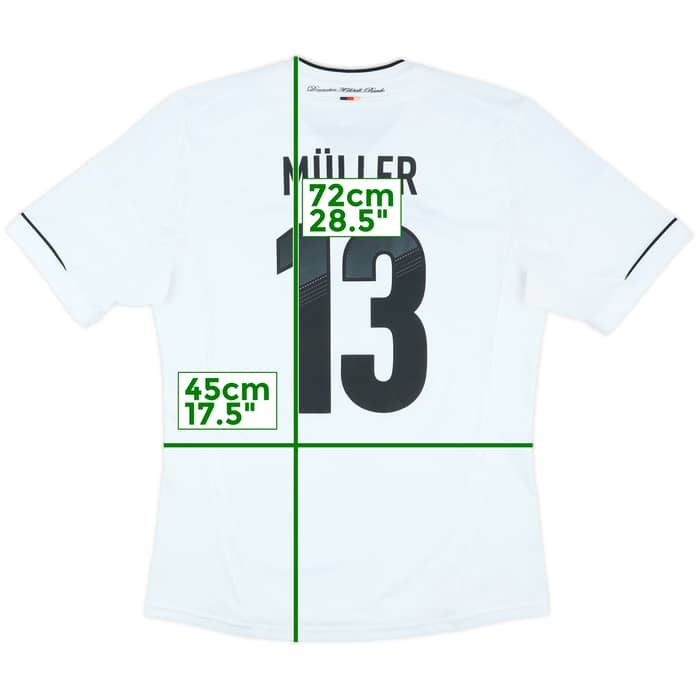 2012-13 Germany Home Shirt Muller #13 - 8/10 - (M)
