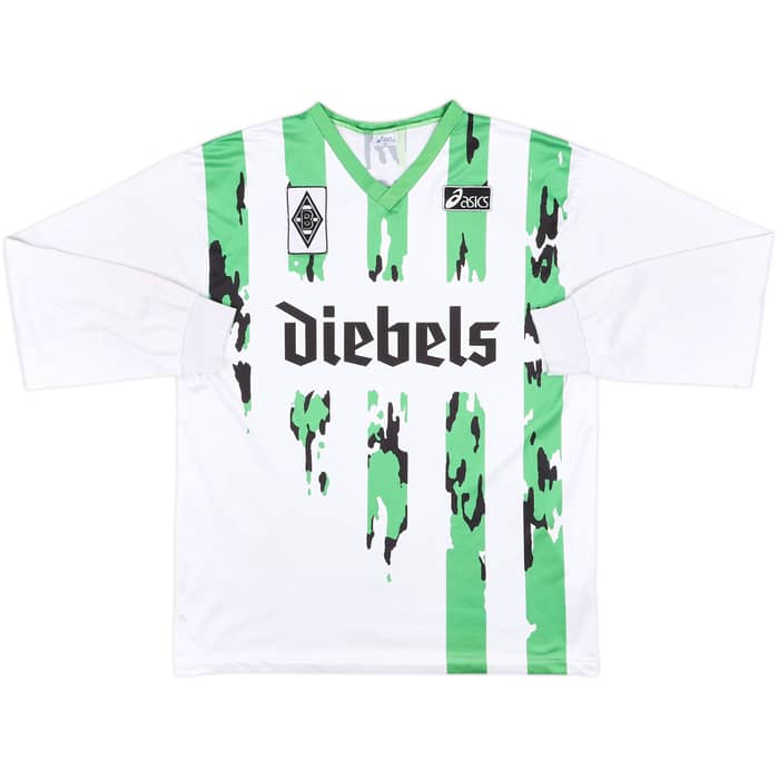 1994-95 Borussia Monchengladbach Home L/S Shirt - 6/10 - (XL)