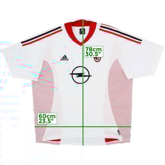 2002-03 AC Milan Away Shirt - 4/10 - (XL)