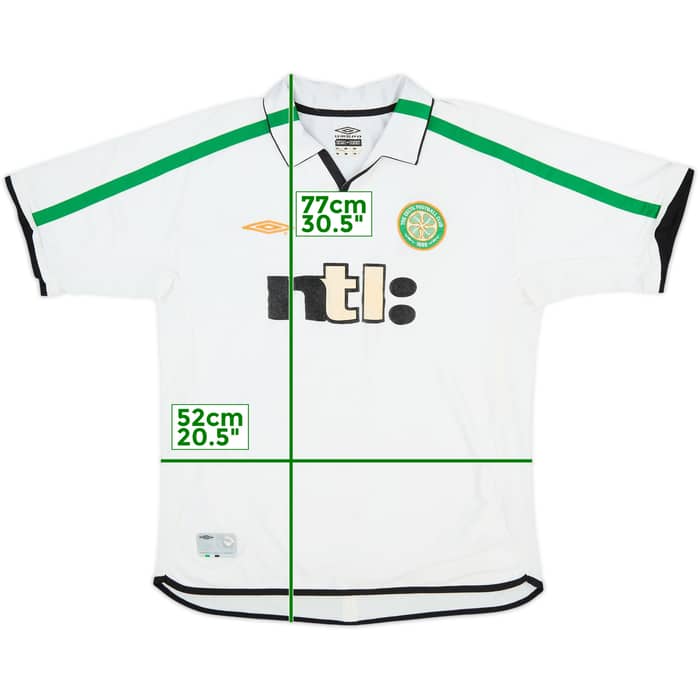 2001-02 Celtic Away Shirt - 5/10 - (L)