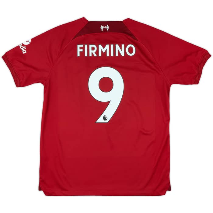 2022-23 Liverpool Home Shirt Firmino #9 - 8/10 - (XL)
