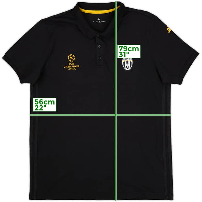 2016-17 Juventus adidas CL Polo Shirt - 8/10 - (XL)