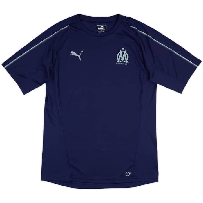 2018-19 Marseille Puma Training Shirt - 9/10 - (L)