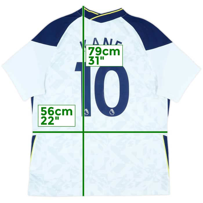 2020-21 Tottenham Home Shirt Kane #10 - 9/10 - (XL)
