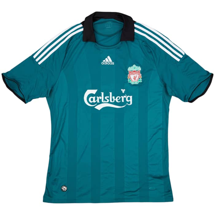 2008-09 Liverpool Third Shirt Gerrard #8 - 6/10 - (L)