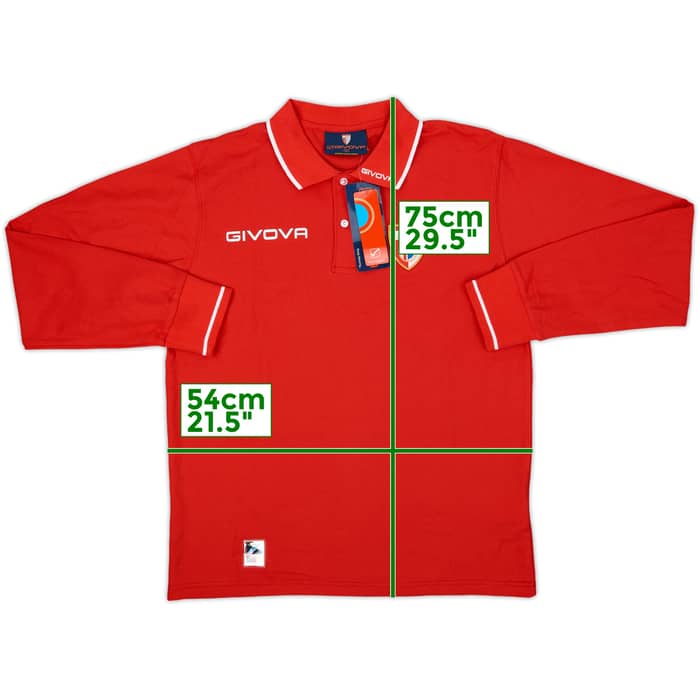 2013-14 AC Mantova Givova Polo L/S Shirt (L)