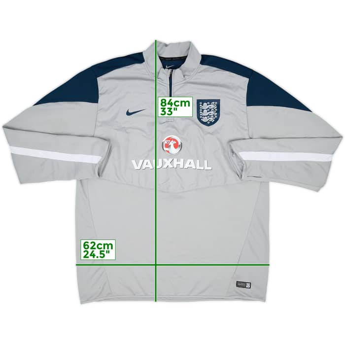 2013-14 England Nike Track Jacket - 8/10 - (XXL)