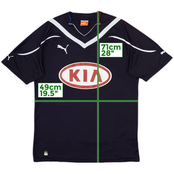2010-11 Bordeaux Home Shirt - 6/10 - (M)