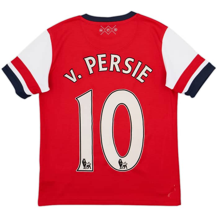 2012-14 Arsenal Home Shirt v.Persie #10 - 6/10 - (M.Boys)