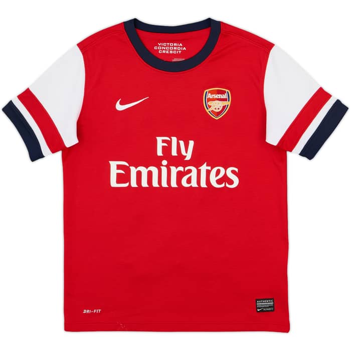 2012-14 Arsenal Home Shirt v.Persie #10 - 6/10 - (M.Boys)