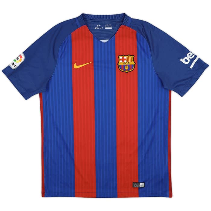 2016-17 Barcelona Home Shirt Messi #10 - 7/10 - (M)
