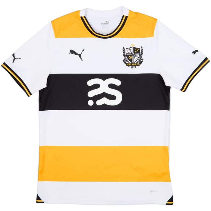 2023-24 Port Vale Home Shirt - 9/10 - (M)