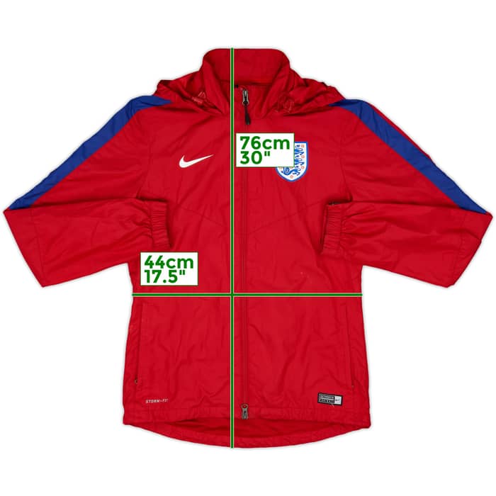 2016-17 England Nike Hooded Rain Jacket - 8/10 - (Women's S)