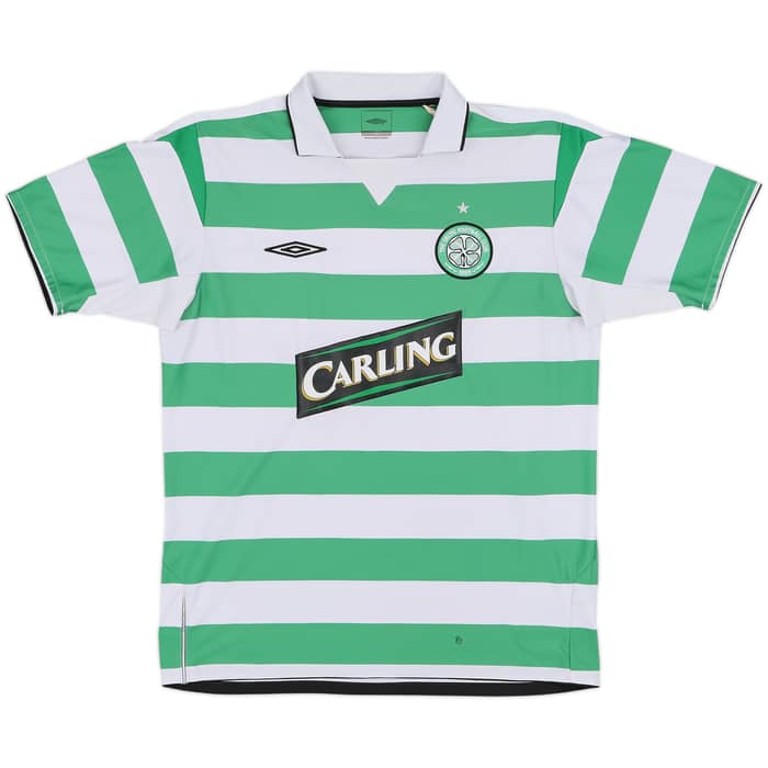 2004-05 Celtic Home Shirt Lennon #18 - 5/10 - (L)