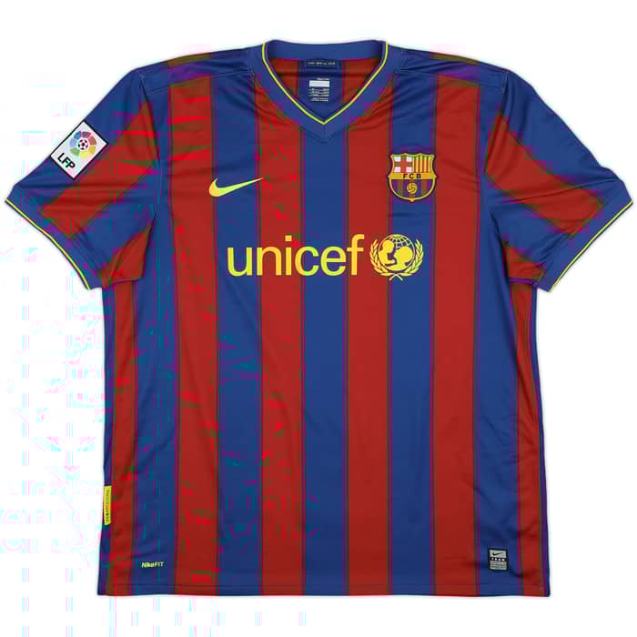 2009-10 Barcelona Home Shirt A.Iniesta #8 - 10/10 - (XL)