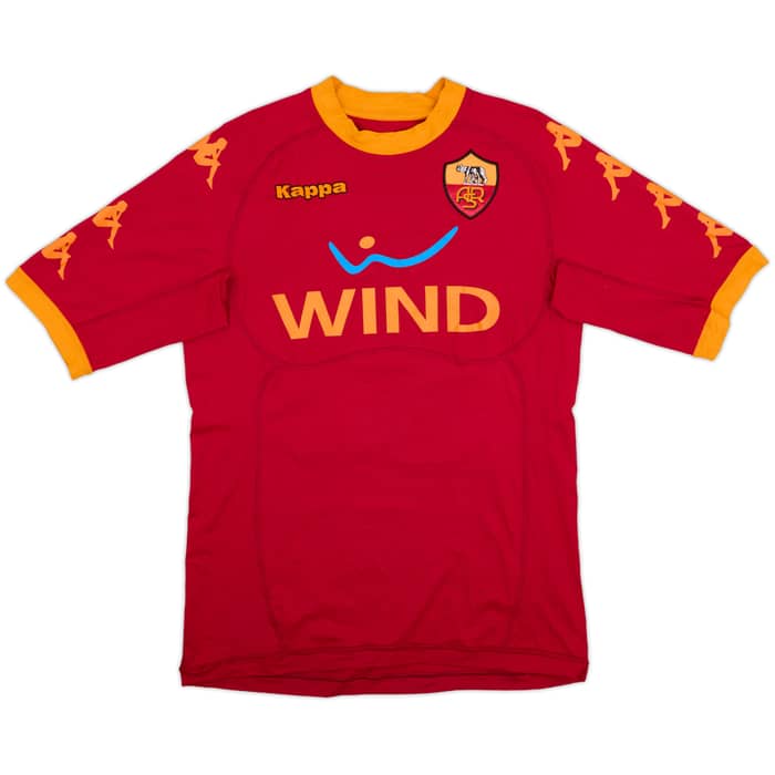 2010-11 Roma Home Shirt Totti #10 - 9/10 - (L)