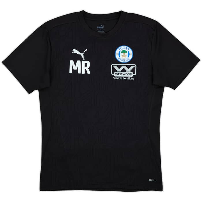 2022-23 Wigan Staff Issue Puma Training Shirt 'MR' - 10/10 - (M)