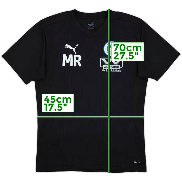 2022-23 Wigan Staff Issue Puma Training Shirt 'MR' - 10/10 - (M)