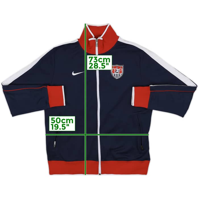 2010-12 USA Nike Track Jacket - 8/10 - (L)