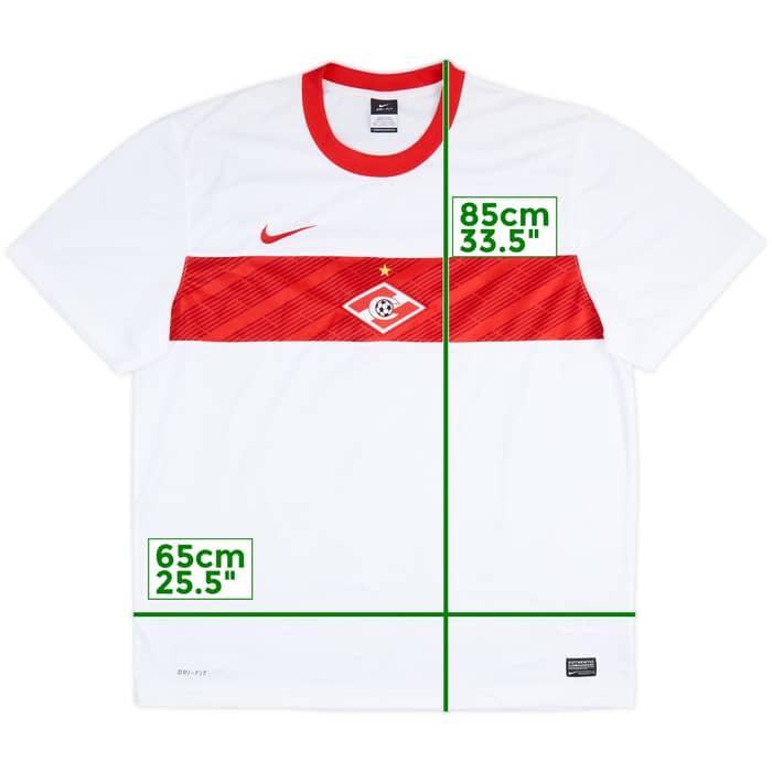 2011-12 Spartak Moscow Away Shirt - 8/10 - (XXL)