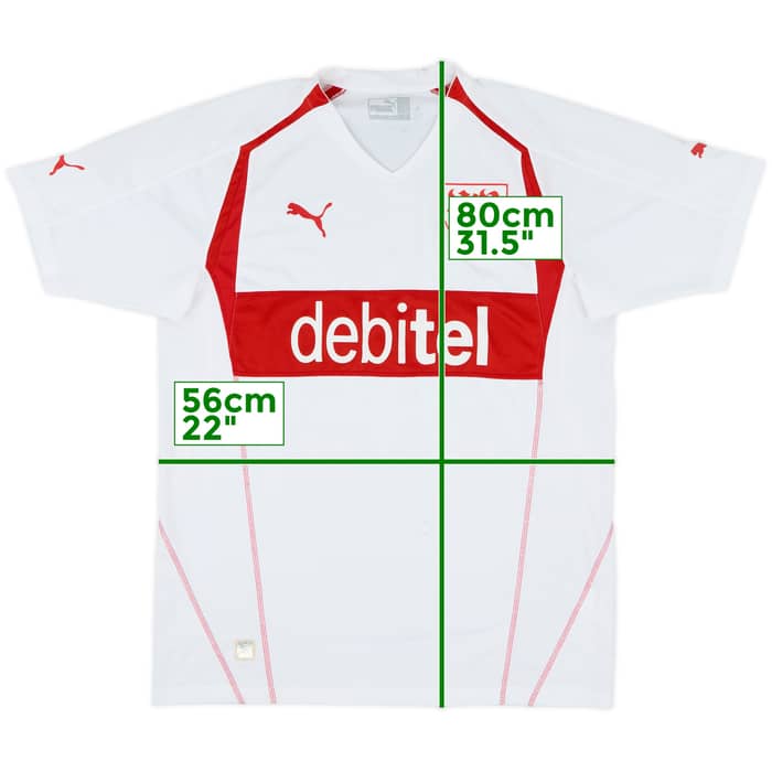 2004-05 Stuttgart Home Shirt - 7/10 - (XL)