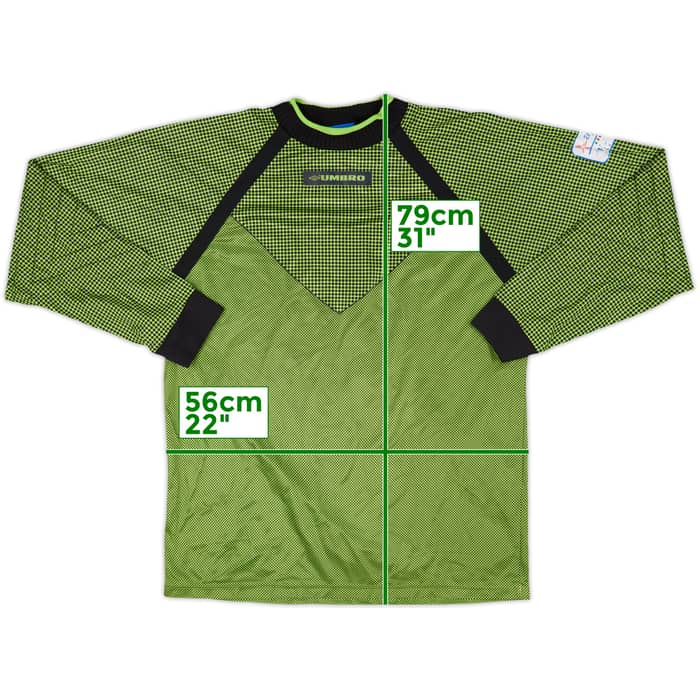 1990s Umbro GK Template Shirt #1 - 8/10 - (L)