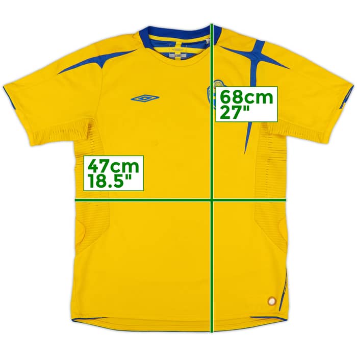 2005-06 Sweden Home Shirt - 6/10 - (XL.Boys)