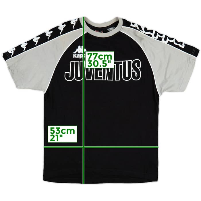 1997-98 Juventus Kappa Cotton Tee - 8/10 - (L)