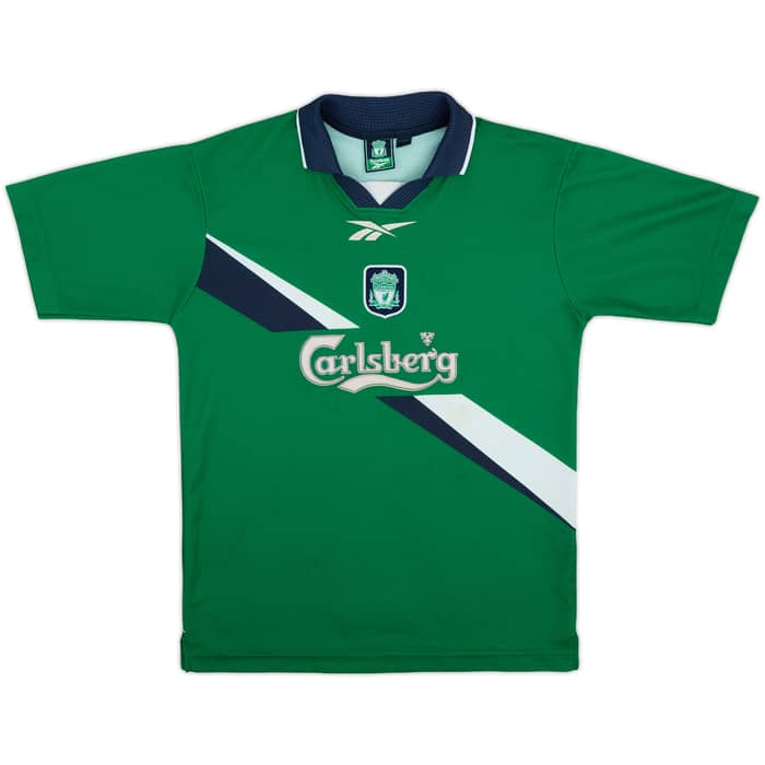 1999-00 Liverpool Away Shirt - 6/10 - (L.Boys)