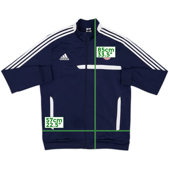 2013-14 Bayern Munich adidas Track Jacket - 8/10 - (L/XL)